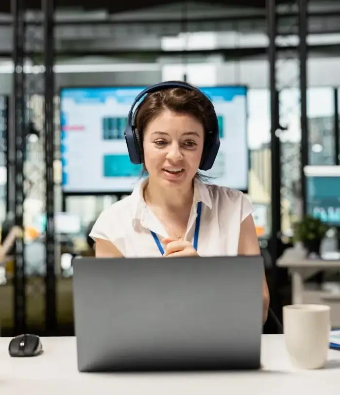 Virtual staffing services providing trained remote professionals for business support and ongoing management