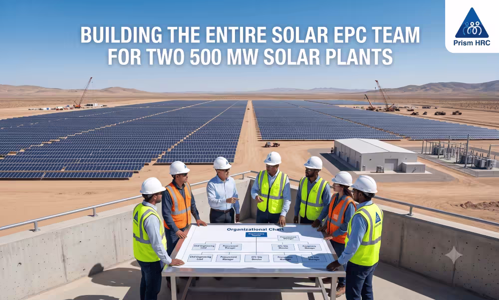 Solar EPC Hiring Case study