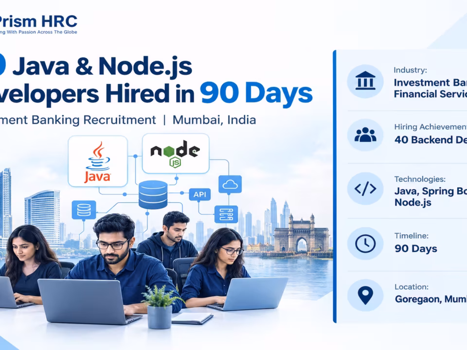 Prism HRC Mumbai Developer Hiring